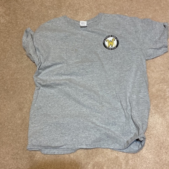 WSU baseball team t-shirt adult large gray - Picture 2 of 3